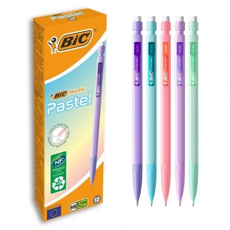 OŁÓWEK AUTOMATYCZNY 0.7 MATIC PASTEL PUD A 12 BIC 511060 BIC